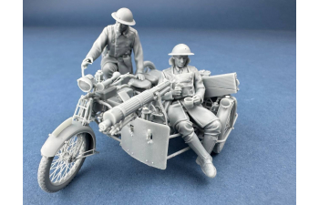 Сборная модель фигура капрал британского пулеметного корпуса – «Утренний чай»