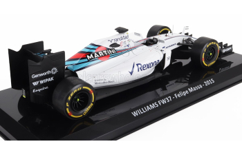 WILLIAMS F1  Fw37 Team Martini Racing №19 Season (2015) Felipe Massa - Blister Box, White Blue Red
