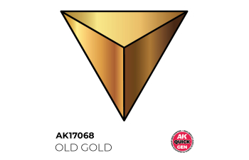 Краска акриловая QUICK GEN - Старое золото / OLD GOLD, 18мл