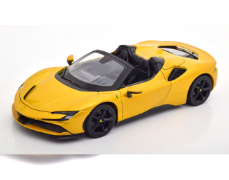 FERRARI Sf90 Stradale Hybrid Spider 1000hp Open (2020), Giallo Montecarlo - Yellow Met