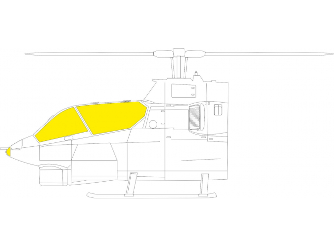 Окрасочная маска для AH-1G TFace