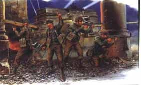 Сборная модель Солдаты Nachtjager (Berlin 1945)