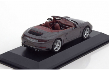 PORSCHE 911 Carrera 4 Cabrio (991II), achat grau metallic