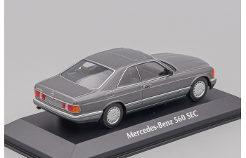 MERCEDES-BENZ 560 SEC C126 (1986), grey metallic