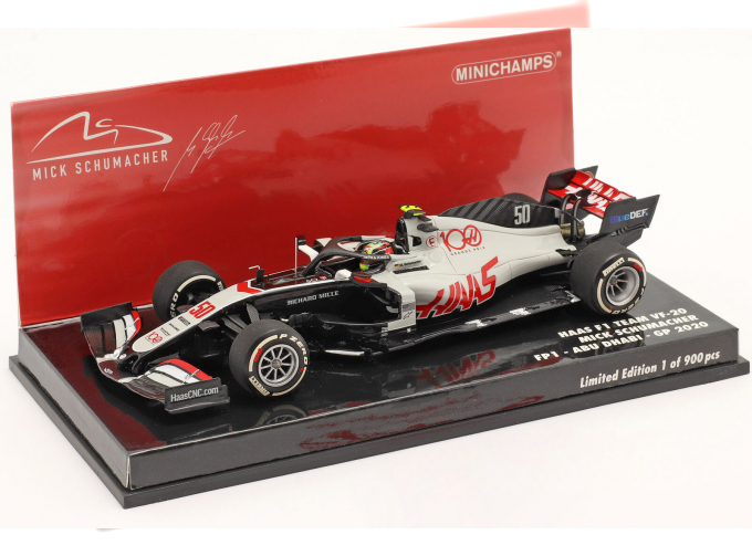 HAAS F1 TEAM VF-20 - MICK SCHUMACHER - FP1 ABU DHABI GP 2020