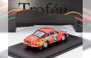 RENAULT Alpine A110 Coupe №49 Rally Montecarlo (1973) Alex Vineis - Oswald Peri, Red