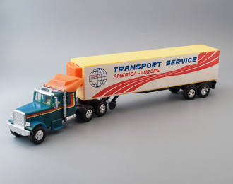 KENWORTH Transport Service, green / beige