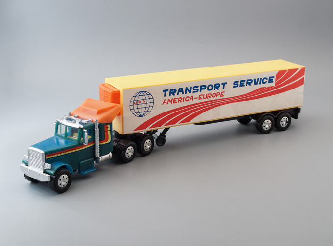 KENWORTH Transport Service, green / beige