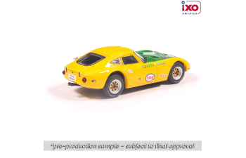 TOYOTA 2000GT Yatabe Speed Trials (1966), yellow / green