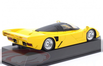 DAUER-PORSCHE 962 Jochen Dauer-75 Years Porsche - Driven by Dreams, yellow / black 