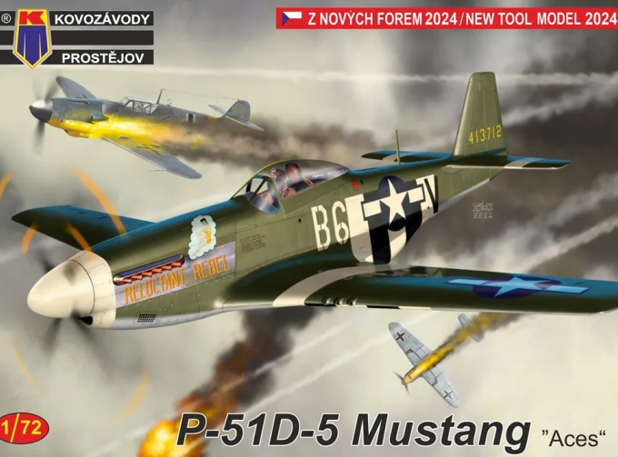 Сборная модель P-51D-5 Mustang "Aces"