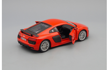 AUDI R8 V10 Plus, red / black