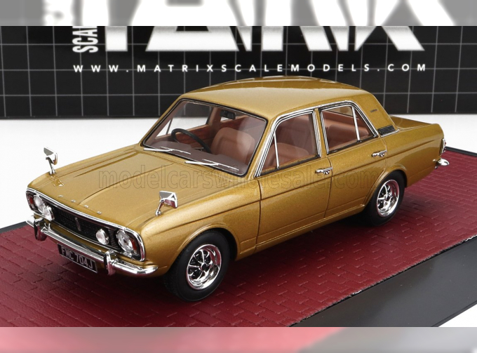 FORD Cortina 1600e (1970), Gold Met