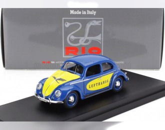 VOLKSWAGEN Beetle Maggiolino Kafer Lufthansa (1957), Blue Yellow