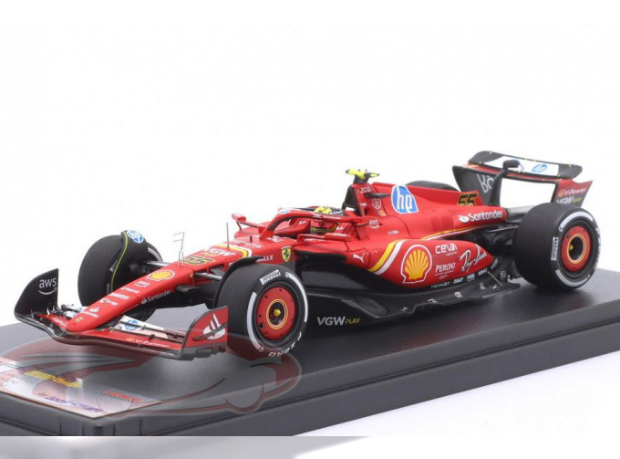 FERRARI SF-24 №55 4th Italian GP (Monza) Formula 1 Carlos Sainz jr. (2024)