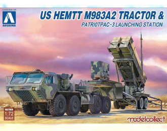 Сборная модель US HEMTT M983A2Tractor & Patriot PAC-3 Launching Station