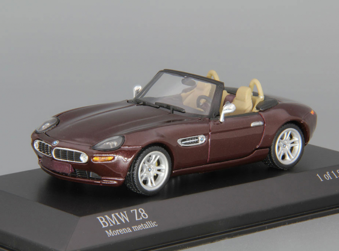 BMW Z8 Cabriolet E52 (1999), dark red