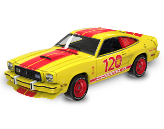 FORD Mustang Cobra II, Shell 120th Anniversary (1976), yellow/red