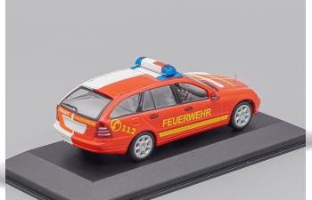 MERCEDES-BENZ C-class T-modell S203 NEF Notarzt (2001), red