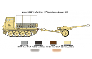 Сборная модель Тягач RSO/03 with PAK 40