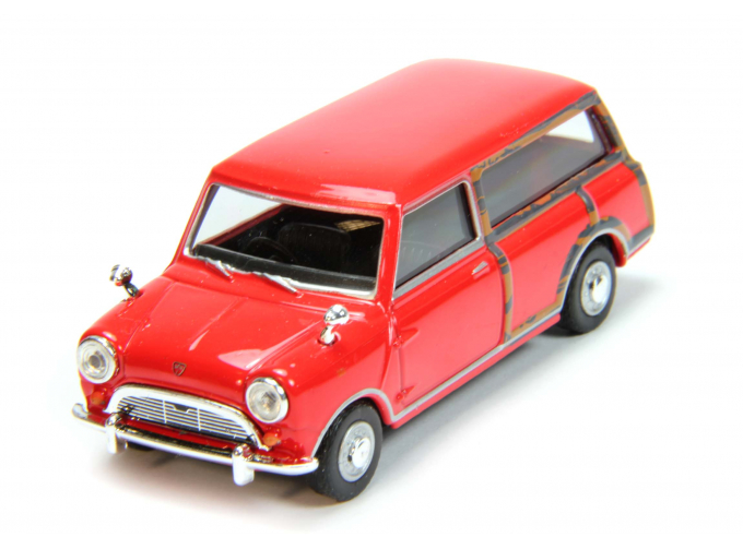 MINI Cooper Travellers Van Ivory, red