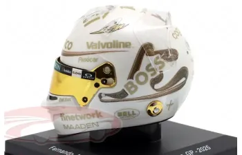 MINI HELMET Fernando Alonso Aston Martin AMR25 China GP Formula 1 (2025)