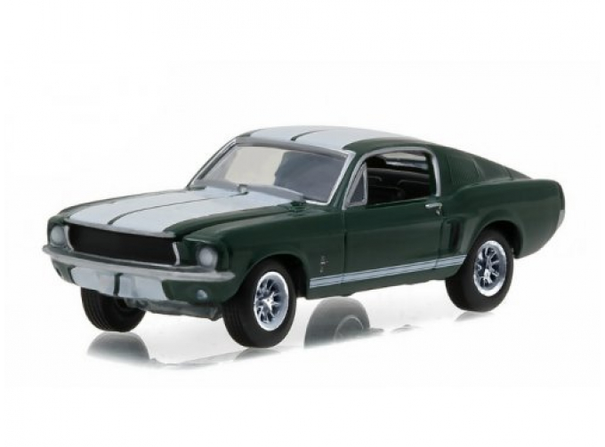 FORD Mustang 1967 Green with White Stripes