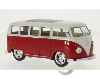 VOLKSWAGEN T1 Bus Low Rider (1963), red/white