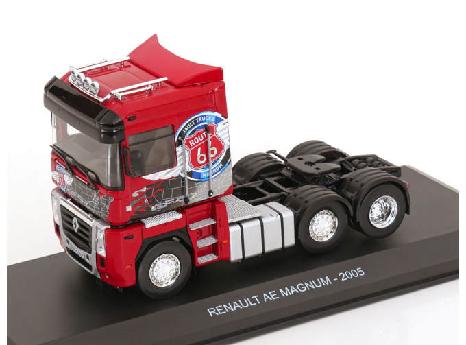 RENAULT AE Magnum седельный тягач (2009), красный