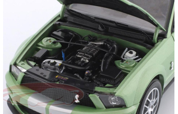 FORD Mustang Shelby GT500 (2007), lime green