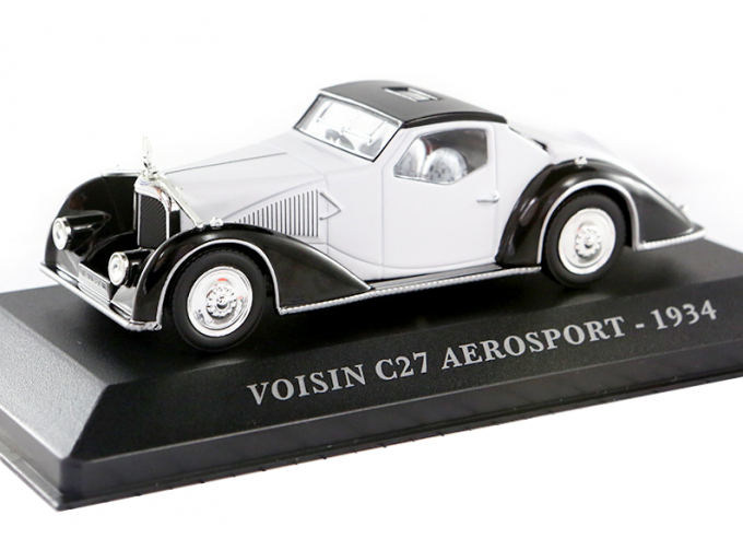 Voisin C25 Aerosport 1934, grey / black