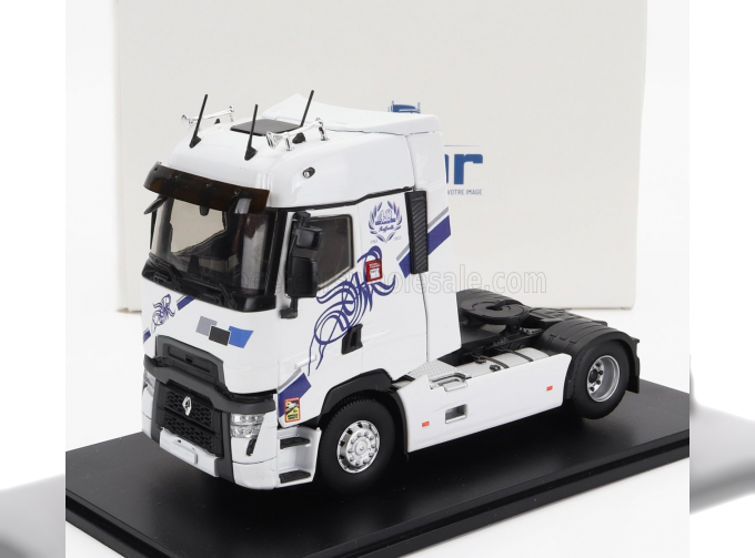 RENAULT T-line High Tractor Truck 2-assi Raffaelli Transports 2021, White