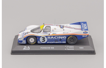 PORSCHE 956l 2.6l Twin Turbo Team Rothmans Porsche #3 (1983) Al Holbert / Hurley Haywood / Vern Schuppan, 24h Le Mans Collection
