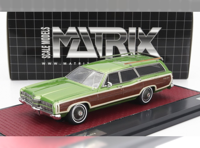 FORD Ltd Country Squire Sw Station Wagon (1969), Green Met