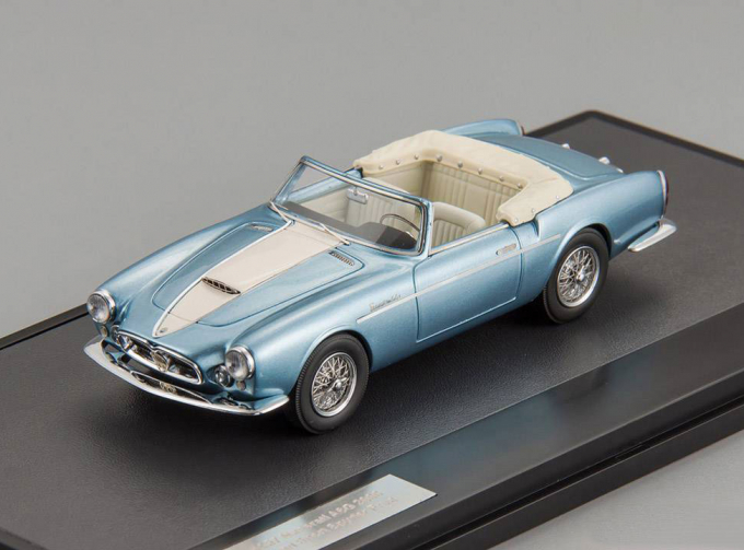 MASERATI A6G 2000 Frua Spider (1956), metallic blue