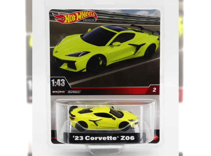 CHEVROLET Corvette Z06 Coupe (2023) - Blister Box, Yellow