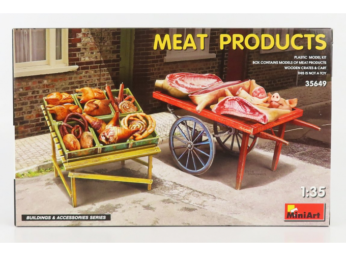 Сборная модель ACCESSORIES Meat Products Trailer