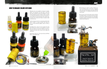 Книга AK Learning 16: Inks in Modeling – Tintas en Modelismo / Чернила в моделировании