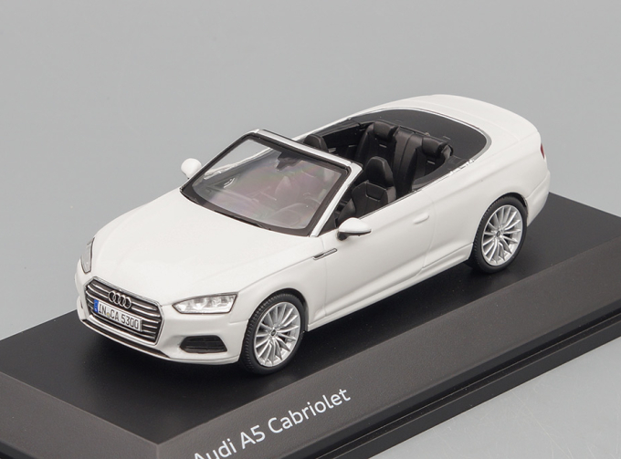 AUDI A5 Convertible 2017 Glacier White