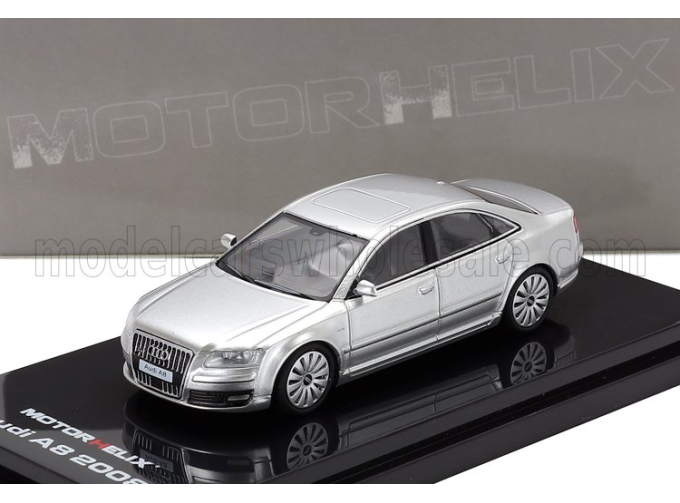 AUDI A8 L W12 Quattro (2008), silver