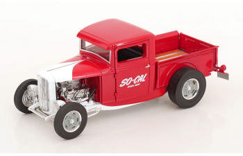 FORD Hot Rod Pick Up So-Cal Speed Shop (1932), red white
