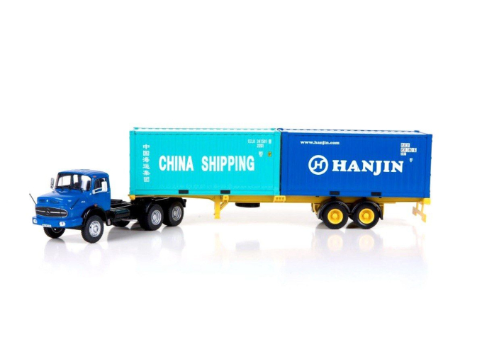 MERCEDES-BENZ 2624 CONTAINERS (1971-1983), blue