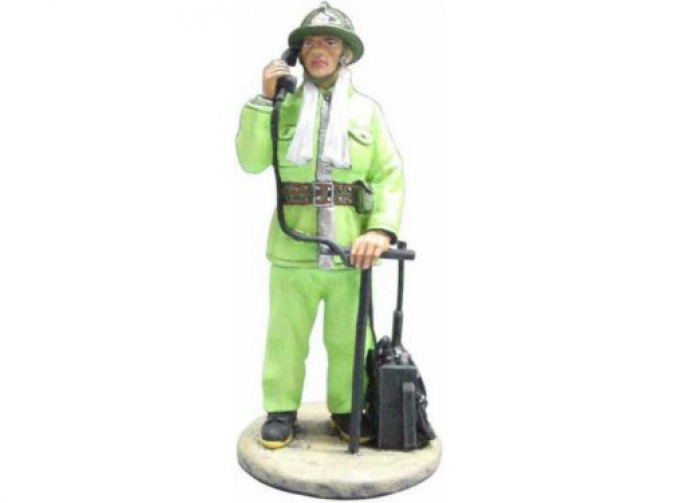 Китайский пожарный с рацией г.Пекин 2002 