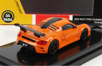 PORSCHE GT RUF CTR3 CLUBSPORT (2012), orange