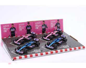 ALPINE A523 Formula 1 Esteban Ocon №31, Pierre Gasly №10 (2023)