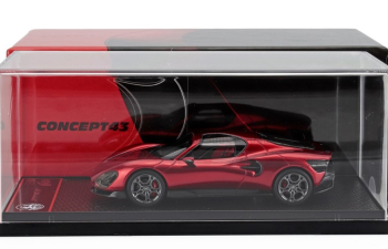 ALFA ROMEO 33 Stradale (2025), dark red