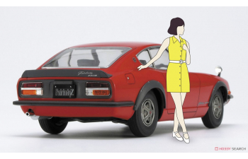 Сборная модель Автомобиль с фигуркой девушки 70-х NISSAN FAIRLADY 240ZG w/70’s GIRL’S FIGURE (Limited Edition)