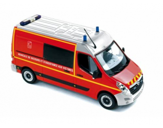 OPEL Movano 2010  "Pompiers VSAV" (пожарный), красный