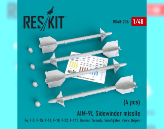 Ракета AIM-9L "Sidewinder" (4 штуки)