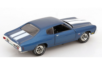 CHEVROLET Chevelle SS454 LS6 (1970), blue metallic/white